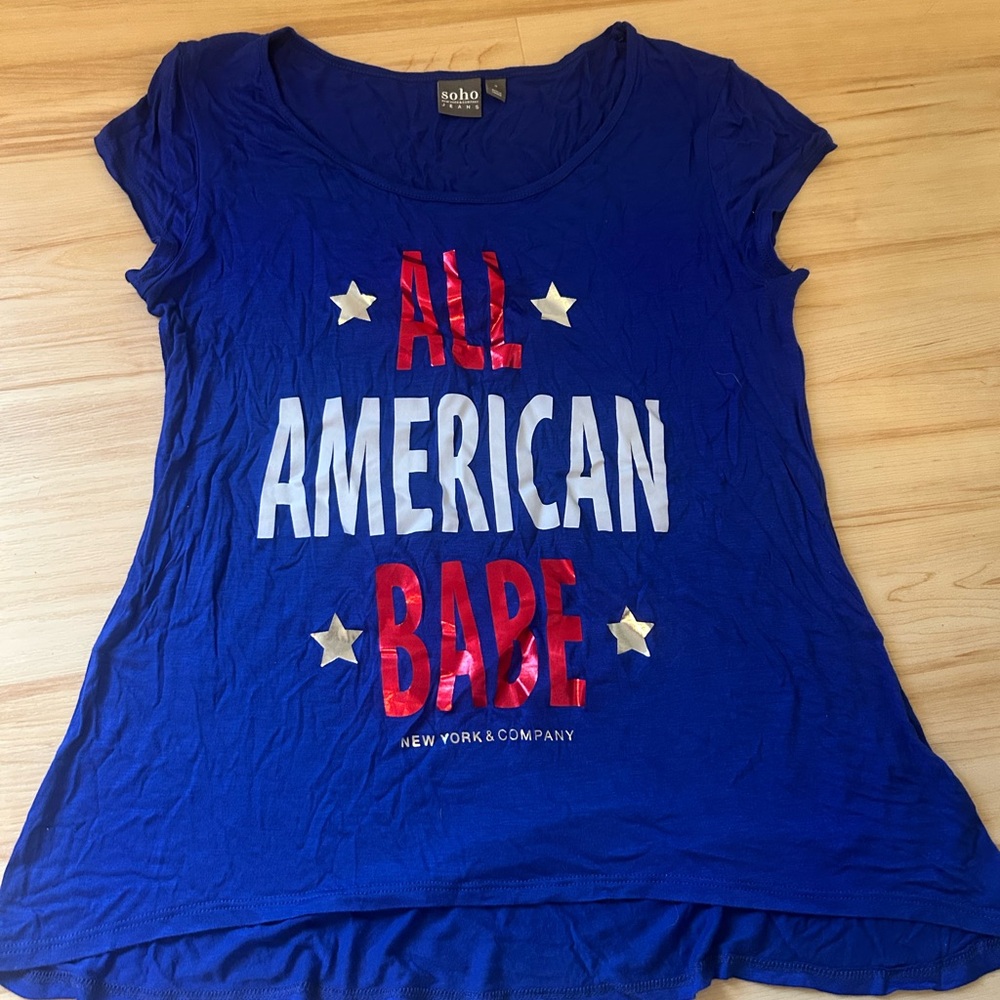 💙🧨🇺🇸 NWOT Americana top from NY&C